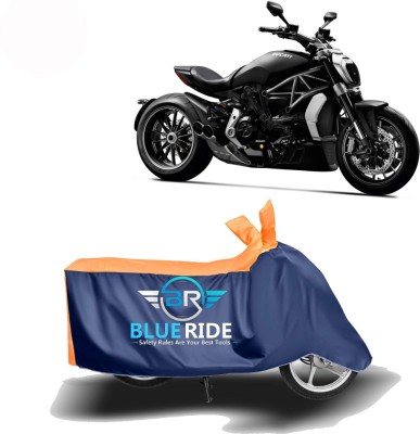 BLUERIDE Two Wheeler Cover for Ducati(XDiavel, Blue, Orange)