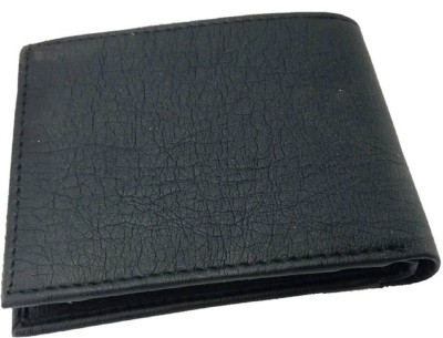 pocket bazar Men Casual Black Artificial Leather Wallet(3 Card Slots)