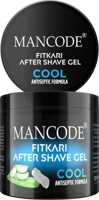 MANCODE Fitkari After Shave Gel Cool Antiseptic Formula for Men 100g,, PACK OF 1(100 g)
