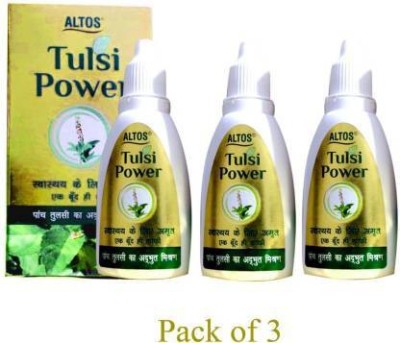 ALTOS Tulsi Power (Pack of 3/ 90 ml)(Pack of 3)