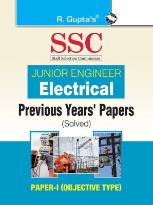SSC: Electrical (Junior Engineer) Previous Years Papers (Solved): PAPER-I (Objective Type)(English, Paperback, RPH Editorial Board)