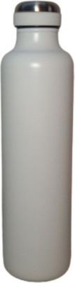 Unicus Thermosteel Vacuum Flask Hot & Cold Water Bottle 750 ml Flask(Pack of 1, White, Steel)