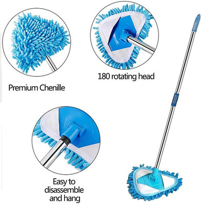 VVG TRADERS Flat Mop(Blue)