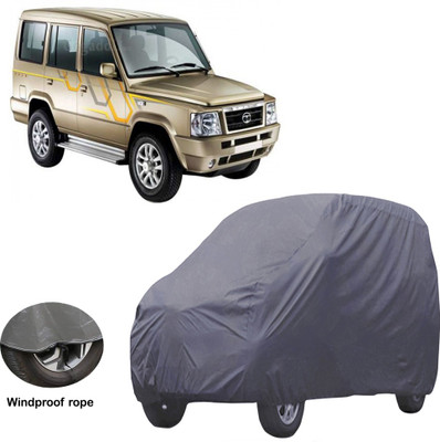 ABS AUTO TREND Car Cover For Tata Sumo Gold (Without Mirror Pockets)(Grey)