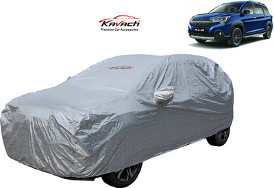 Kavach Car Cover For Maruti Suzuki XL6 (With Mirror Pockets)(Silver, For 2020, 2021 Models)