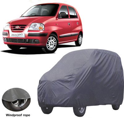 ABS AUTO TREND Car Cover For Hyundai Santro Xing (Without Mirror Pockets)(Grey, For 2019 Models)