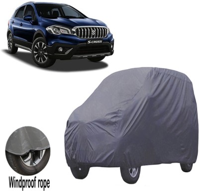 Autoinnovation Car Cover For Maruti Suzuki S-Cross (Without Mirror Pockets)(Grey)