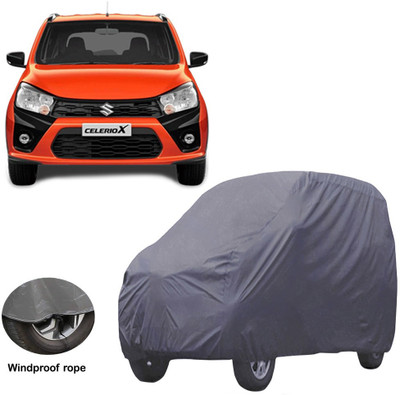 ABS AUTO TREND Car Cover For Maruti Suzuki Celerio X (Without Mirror Pockets)(Grey)