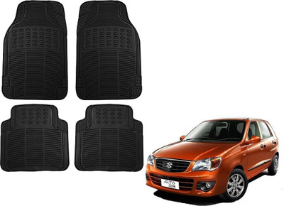 KOZDIKO Rubber Standard Mat For  Maruti Alto K10(Black)