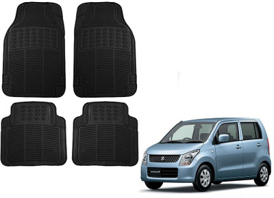KOZDIKO Rubber Standard Mat For  Maruti WagonR(Black)