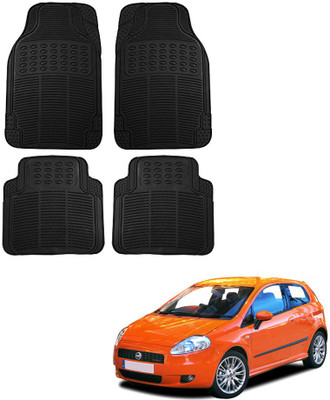 KOZDIKO Rubber Standard Mat For  Fiat Grand Punto(Black)