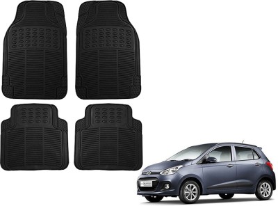 KOZDIKO Rubber Standard Mat For  Hyundai Grand i10(Black)