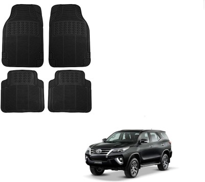 KOZDIKO Rubber Standard Mat For  Toyota Fortuner(Black)