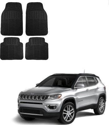 KOZDIKO Rubber Standard Mat For  Jeep Compass(Black)