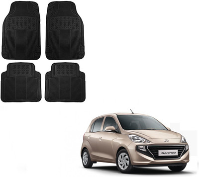 KOZDIKO Rubber Standard Mat For  Hyundai Santro(Black)