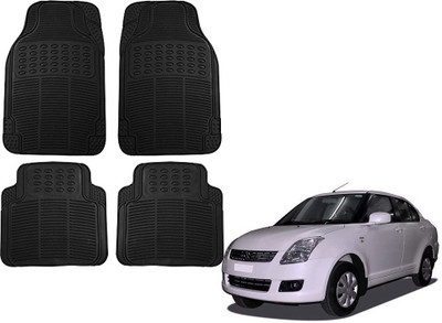 KOZDIKO Rubber Standard Mat For  Maruti NA(Black)