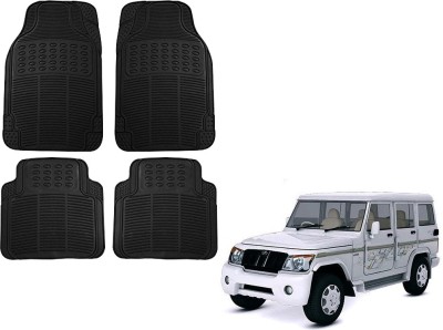 KOZDIKO Rubber Standard Mat For  Mahindra Bolero(Black)