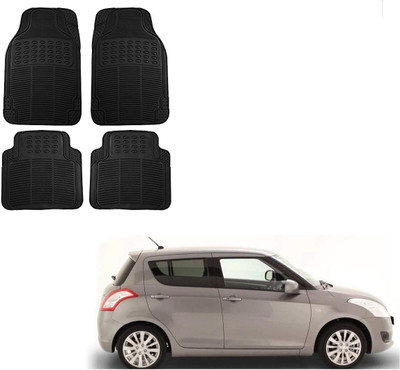 KOZDIKO Rubber Standard Mat For  Maruti Swift(Black)