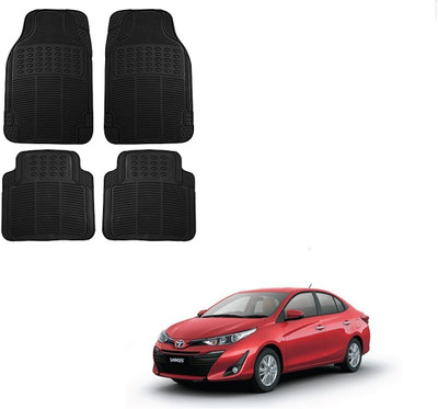 KOZDIKO Rubber Standard Mat For  Toyota Yaris(Black)