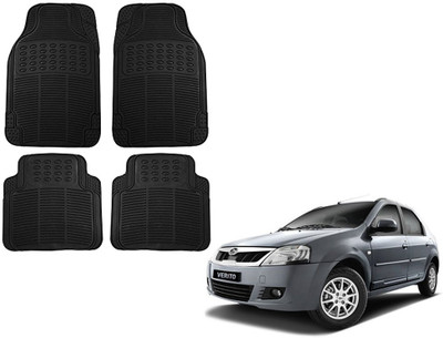 KOZDIKO Rubber Standard Mat For  Mahindra Verito(Black)