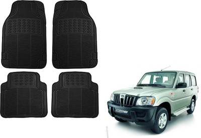 KOZDIKO Rubber Standard Mat For  Mahindra Scorpio(Black)