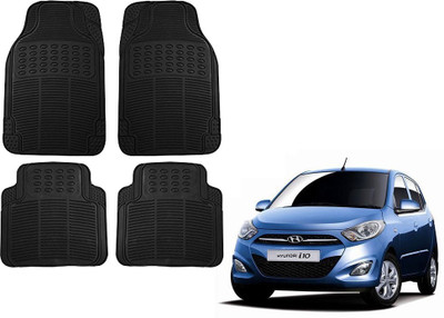 KOZDIKO Rubber Standard Mat For  Hyundai i10(Black)