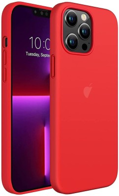 fi-yonity Back Cover for APPLE iPhone 13 Pro(Red, Silicon, Pack of: 1)