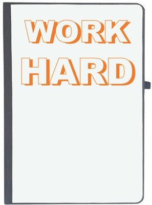 UDNAG Handcrafted Gift A5 Diary Ruled 80 Pages(Black)