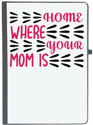 UDNAG Handcrafted Gift A5 Diary Ruled 80 Pages(Pink)