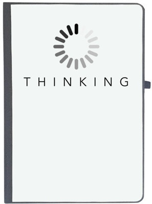 UDNAG Handcrafted Gift A5 Diary Ruled 80 Pages(Black)
