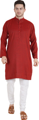 LDHSATI Men Kurta Churidar Set