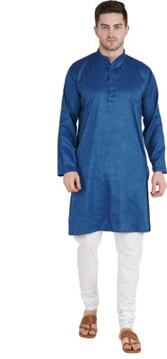 LDHSATI Men Kurta Churidar Set