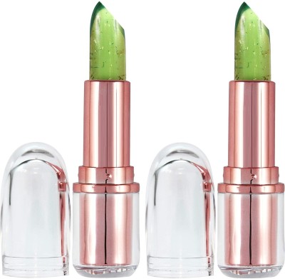 GFSU Magic Instantly Polished Look Crystal Temperature Changing Lipstick(Green, 7.2 g)