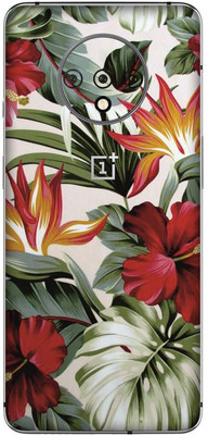 Yuckquee Compatible with OnePlus 7T Mobile Skin/Wrap/Sticker for Back & Sides & Camera, Protective, Stratchless, Matte. D-43 Mobile Skin(Abstract)