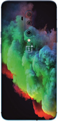 Yuckquee Compatible with OnePlus 7T Pro Mobile Skin/Wrap/Sticker for Back & Sides & Camera, Protective, Stratchless, Matte. D-70 Mobile Skin(Abstract)