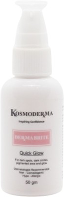 kosmoderma DermaBrite Cream-A MUST HAVE CREAM FOR INSTANT GLOWING SKIN Rich in antioxidants & contains Glutathione,Vitamin C & E,Soothing with anti-inflammatory effects, Hydrates the skin,Treat pigmentation and Marks-F or All Skin Types,50 gm(50 g)