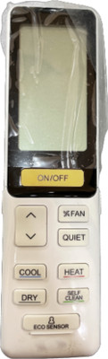 Electvision Remote Control for Ac No 243Compatible with Haier ac Remote Controller(Cream)