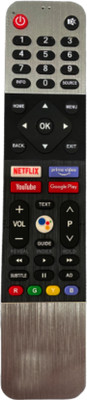 Electvision Remote Control for LED or LCD TV Compatible with Nokia led lcd tv without voioce Remote Controller(White)