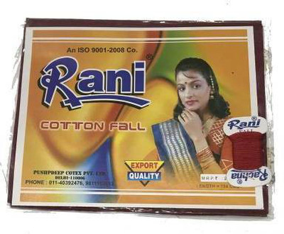 BZ Device 0012RANI Cotton Blend Saree Falls(Multicolor)