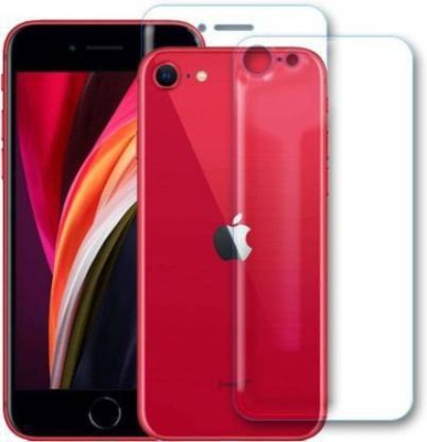 PONDRIK Front and Back Screen Guard for Apple iPhone SE 2020(Pack of 2)