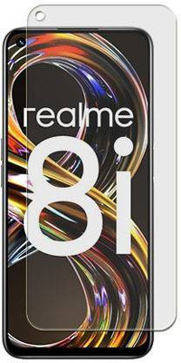 PONDRIK Front and Back Screen Guard for Realme 8i Front Matte(Pack of 1)