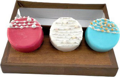 Metherb Organic Handmade Soap Set-Made with Pure Essential Oils(3 x 100 g)