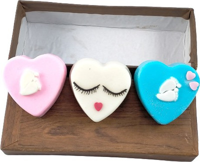 Metherb Natura handmade beauty soap set- hand face soap f(3 x 100 g)