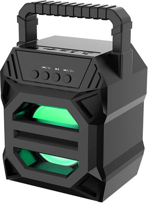 AFFENDS TOP SELLING WS-02|3D sound|Portable Column Bluetooth Outdoor Speaker| Deep Baas Stereo sound quality |Led Colour Changing Lights| mini Home theatre| AUX supported| wireless Speaker| Long hour 10 W Bluetooth Speaker(Black, Stereo Channel)