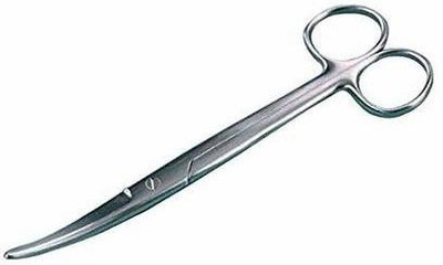 ARINEO SCISSOR CURVE (BLUNT/SHARP) 8'' Strong Cut Scissors(Sharp/Sharp Blades)