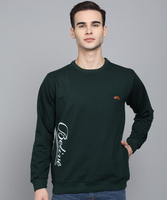 HEMLOCK Full Sleeve Solid Men Sweatshirt
