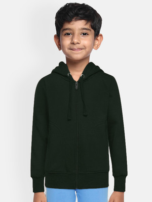 ADBUCKS Full Sleeve Solid Boys Sweatshirt