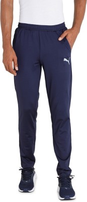 PUMA CR Teams Training Pants Solid Men Blue Track Pants