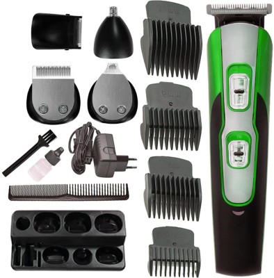 Geemy Adjustable Electric Multi-function Rechargeable Shaver And Trimmer Trimmer 60 min  Runtime 3 Length Settings(Multicolor)