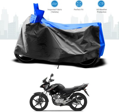 GOSHIV-car and bike accessories Two Wheeler Cover for Yamaha(YBR 125, Blue)